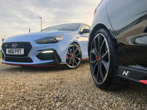 I30 N Emblem Badges For Sill Inlay - Hyundai UK Approved (2x Metal) - NSport Ltd Store  